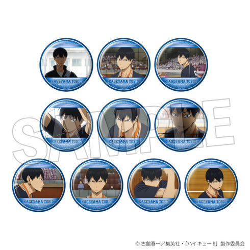 『ハイキュー!!』トレーディング缶バッジ2 影山飛雄BOX【BOX】